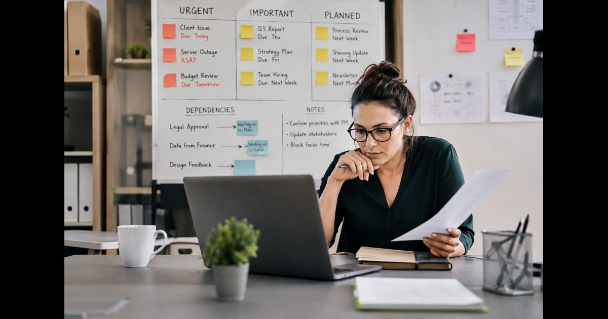 how to manage competing priorities at work